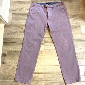 Ted Baker chinos in lilac